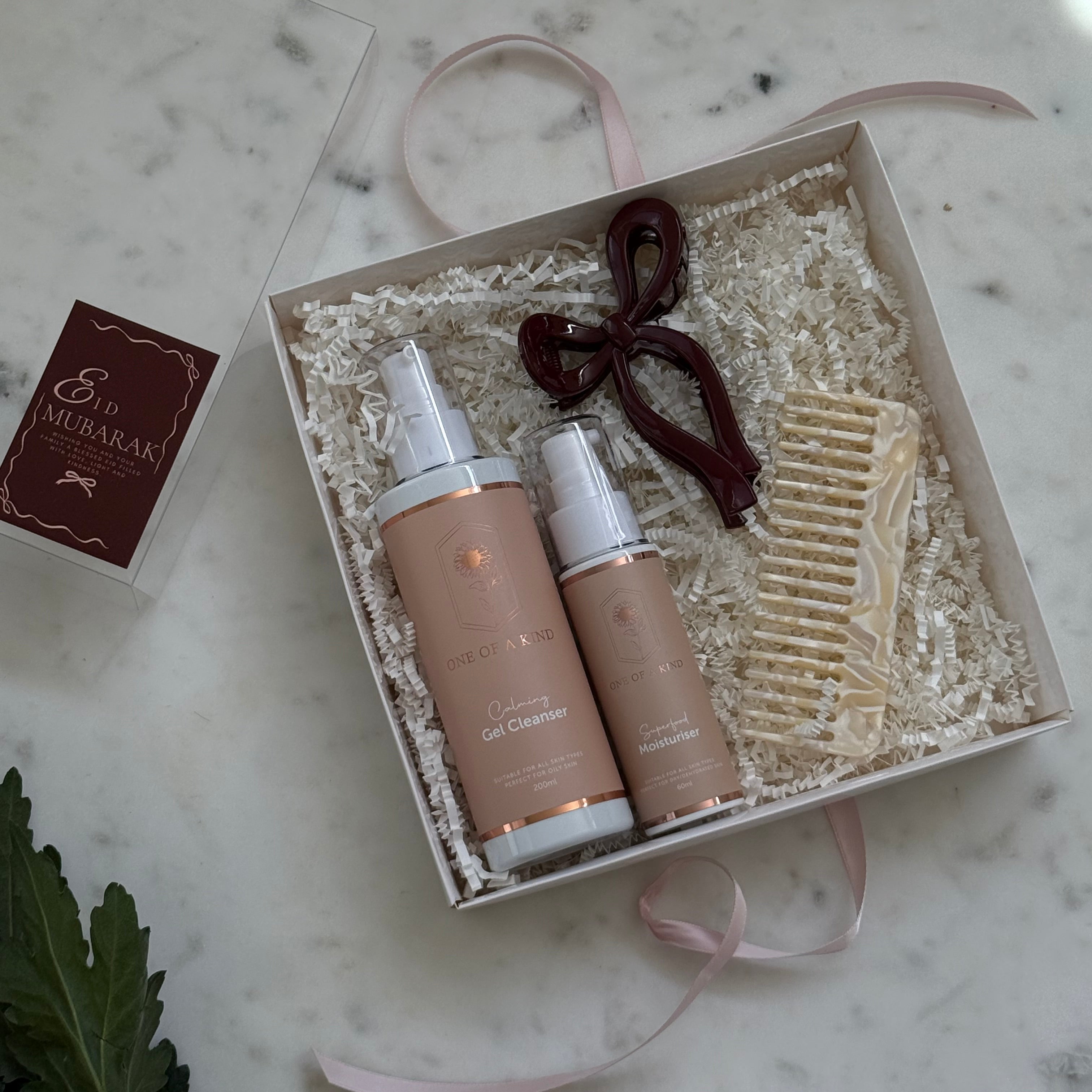 Calming Gel Cleanser and Moisturiser Eid Mubarak Gift Set